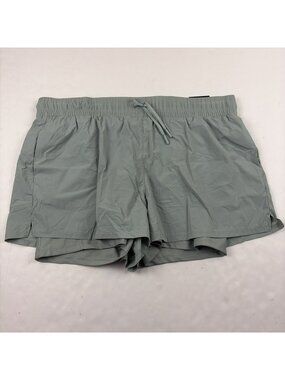 Spyder Active 2-in-1 Running Shorts Women’s XL Sage Green Lined Athletic SP553U